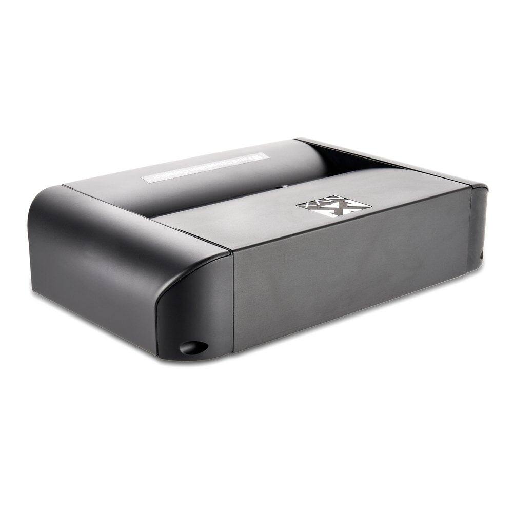 Alt View 5. NVX - XCAP10H True 10 Farad Stiffening Hybrid Capacitor with Digital Display and Built-in Distribution Block.