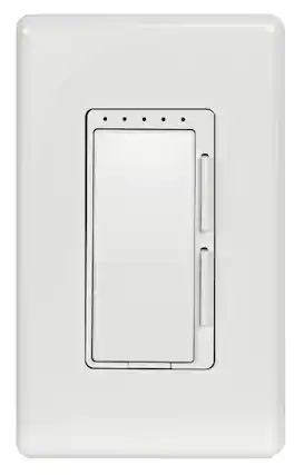 Front. FEIT ELECTRIC - Wi-Fi Smart Dimmer - White.
