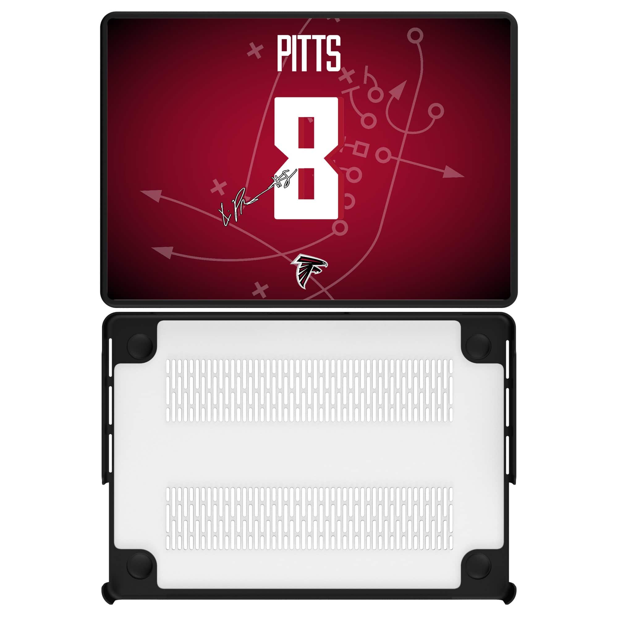 Keyscaper - Kyle Pitts Atlanta Falcons MacBook Case - Pro 13 in - Multicolor