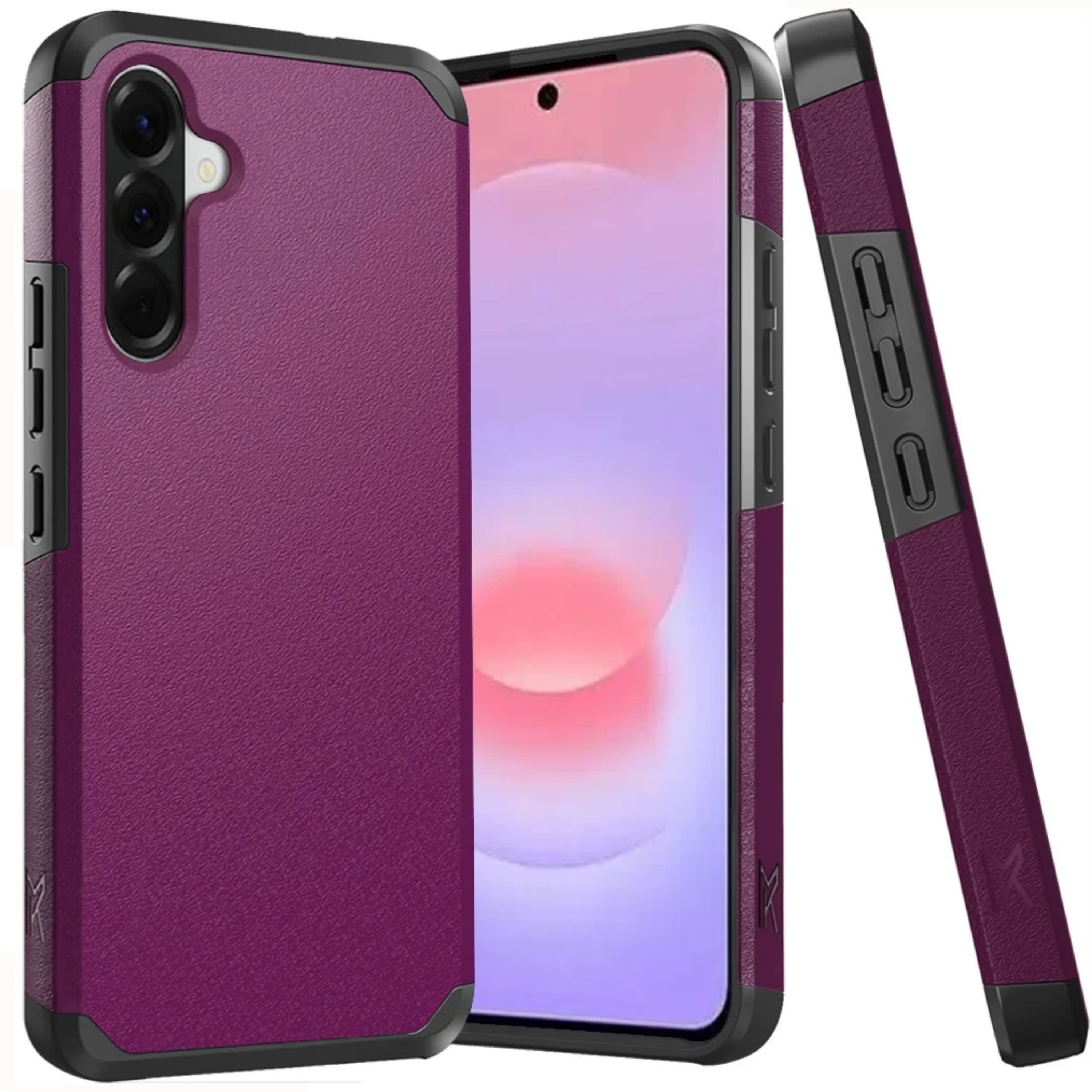 Kitcheniva - Matte Tough Hybrid Phone Case For Samsung A37 5G - Dark Purple price history on PriceWatchPro