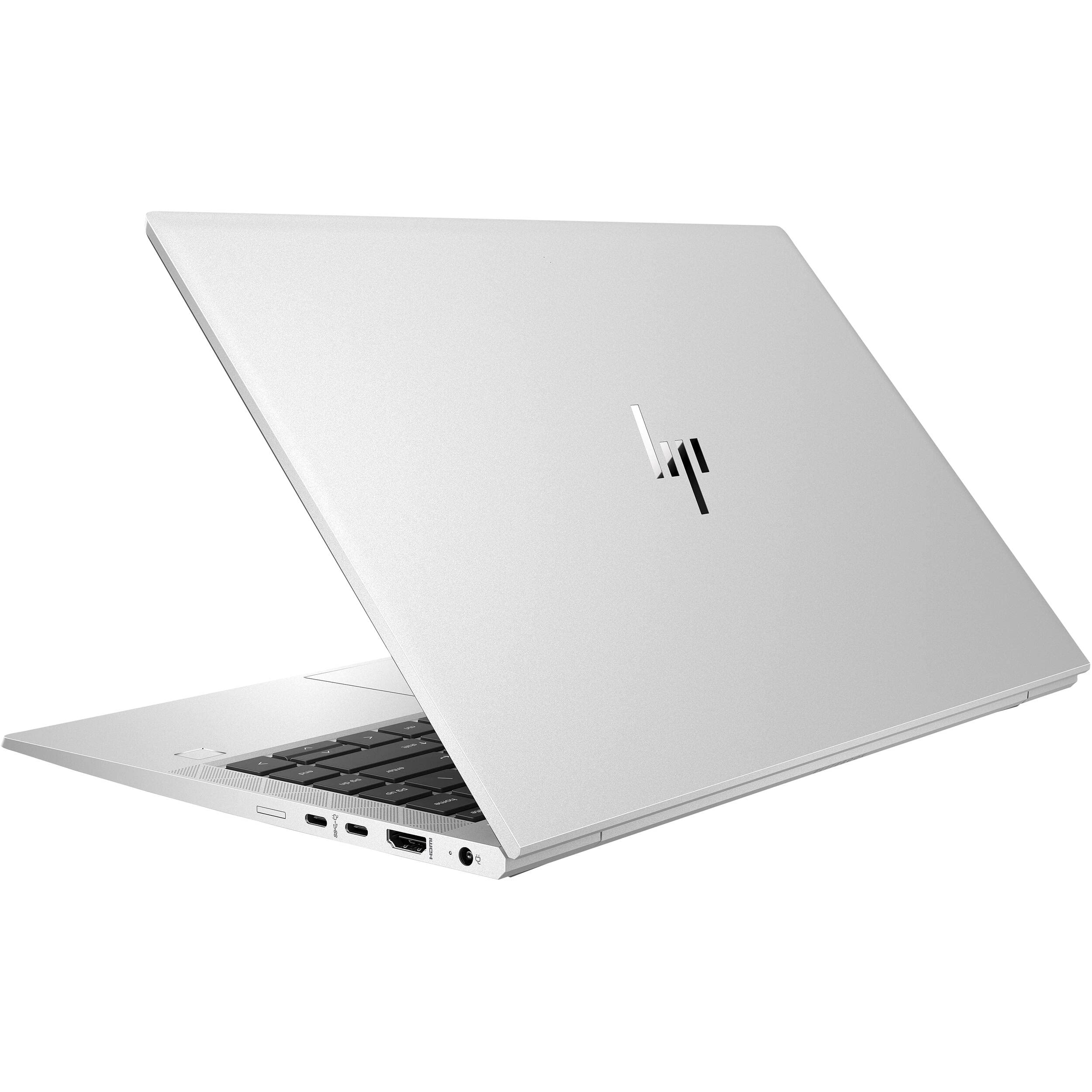 Alt View 3. HP - EliteBook 845 G7 14" FHD IPS AMD Ryzen 5 PRO 4650U 2.1 GHz up to 4.0 GHz 16GB DDR4 256GB SSD Windows 11 Pro Laptop - Silver.