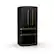 Left. Forno Appliances - Luigi 18 Cu. Ft. Counter-Depth French Door Refrigerator with Antique Brass Handles - Black.