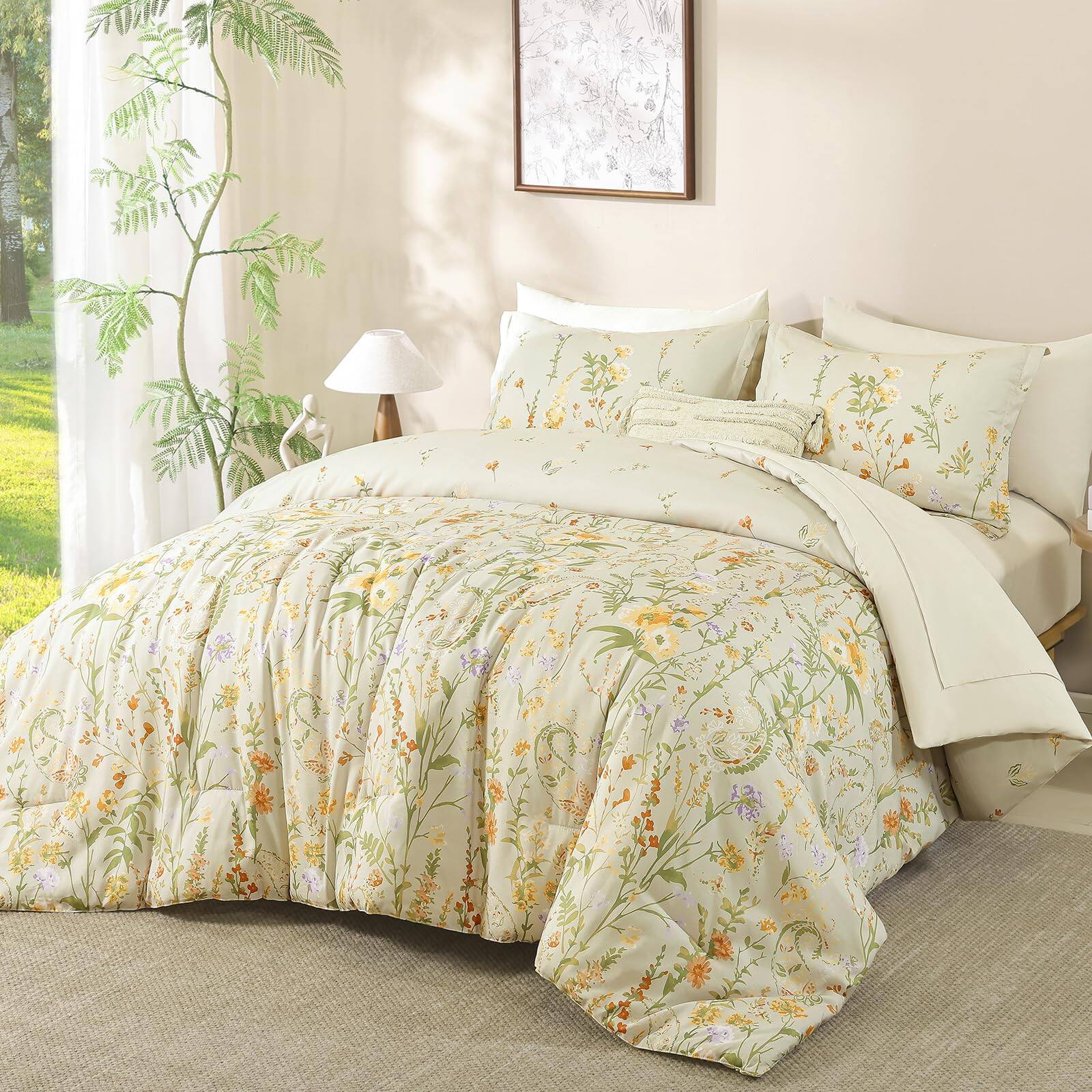 Beige-Queen (90"x90")