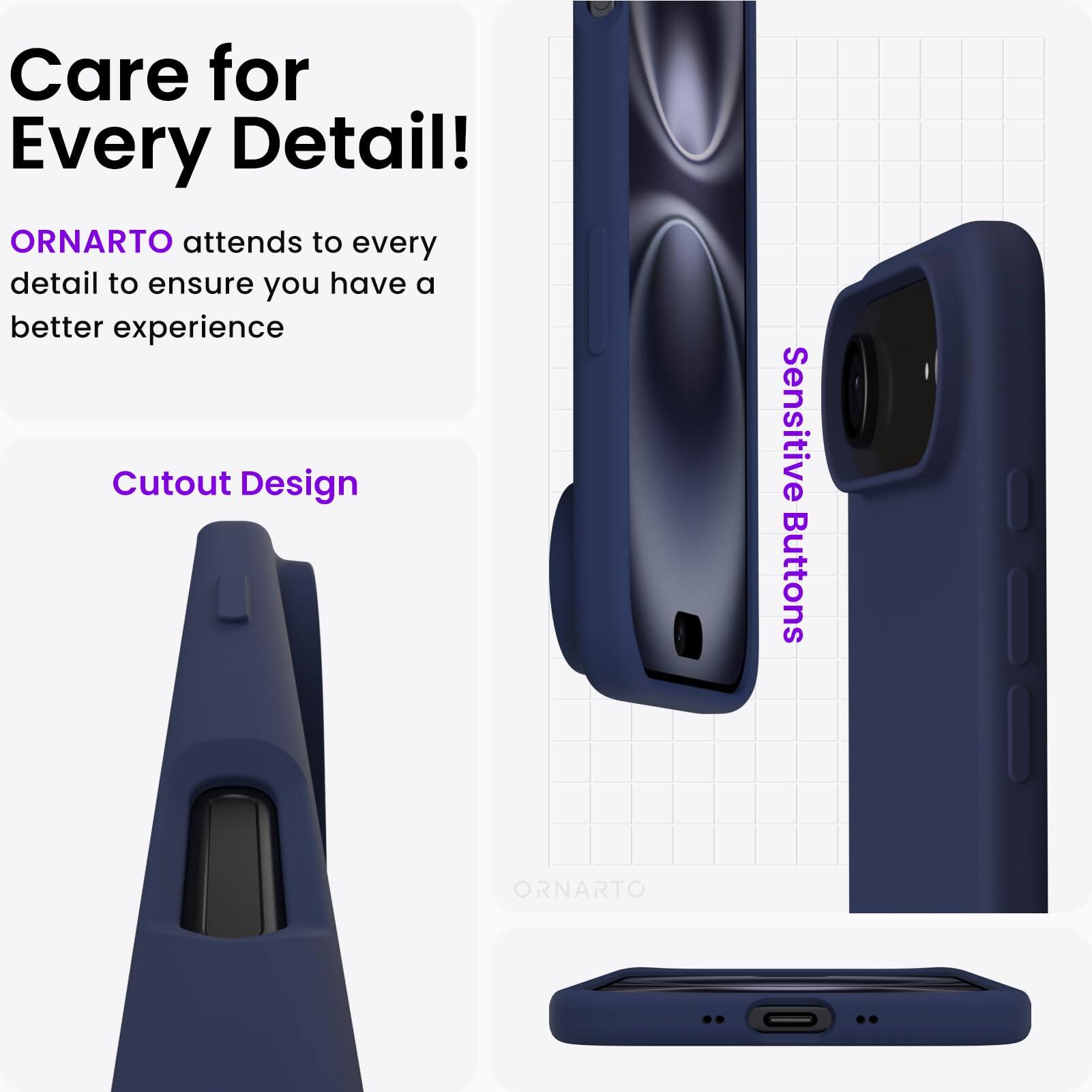 Care for Every Detail!

ORNARTO attends to every detail to ensure you have a better experience

Cutout Design

Sensitive Buttons