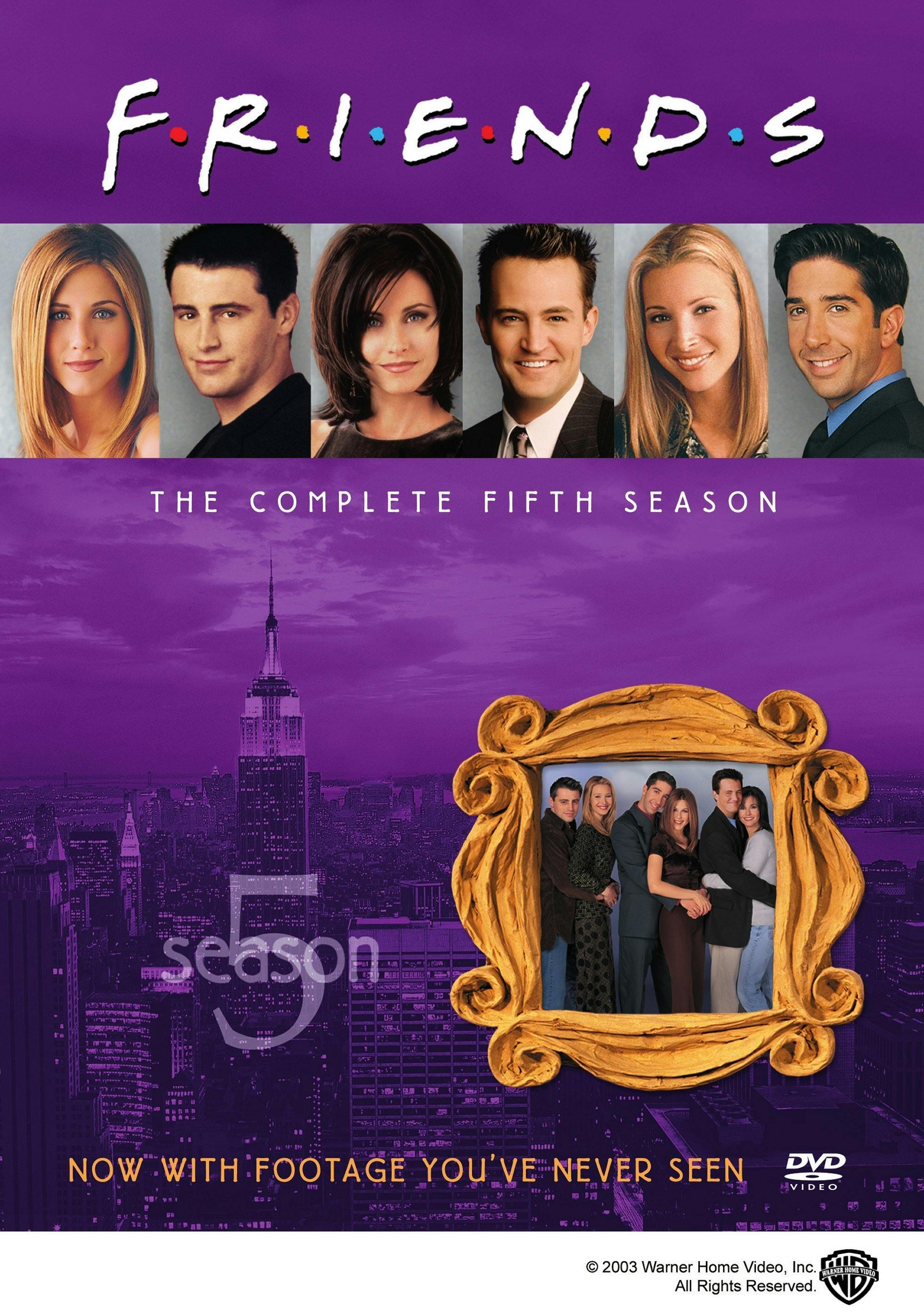 Front. Friends: Season 5 - Extended Cut (Box Set) [DVD].