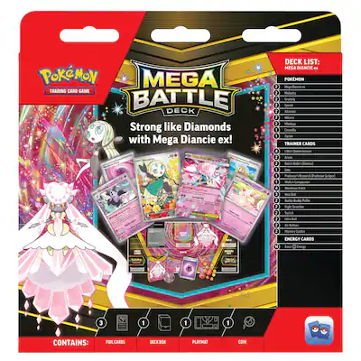 Pokemon TCG Mega Battle Deck Mega Diancie ex Pokemon TCG Mega Battle Deck Mega Diancie ex