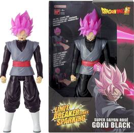 Bandai - Dragon Ball Super - Limit Breaker: Sparking - Super Saiyan Rose Goku Black 12" Action Figure - COLLECTIBLES - Multicolor