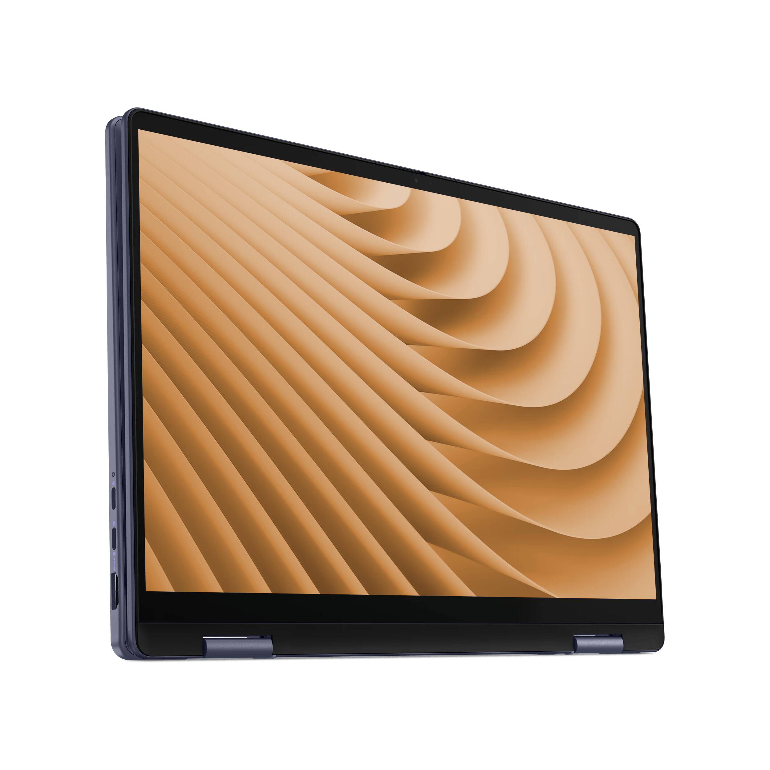 Alt View 4. Dell - Plus - Copilot+ PC - 14" 2K 2-in-1 Touchscreen Laptop - AMD Ryzen AI 7 350 2025 - 16GB Memory - 1TB Storage - Win 11 Pro - Midnight Blue.