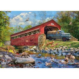 Outset Media - Outset Media: 1000 Piece Puzzle: Welcome To Cobble Hill Country - Reference Poster Included