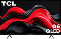 TCL - 50" Class Q6-Series 4K UHD HDR QLED Smart Google TV (2024) - Front_Zoom