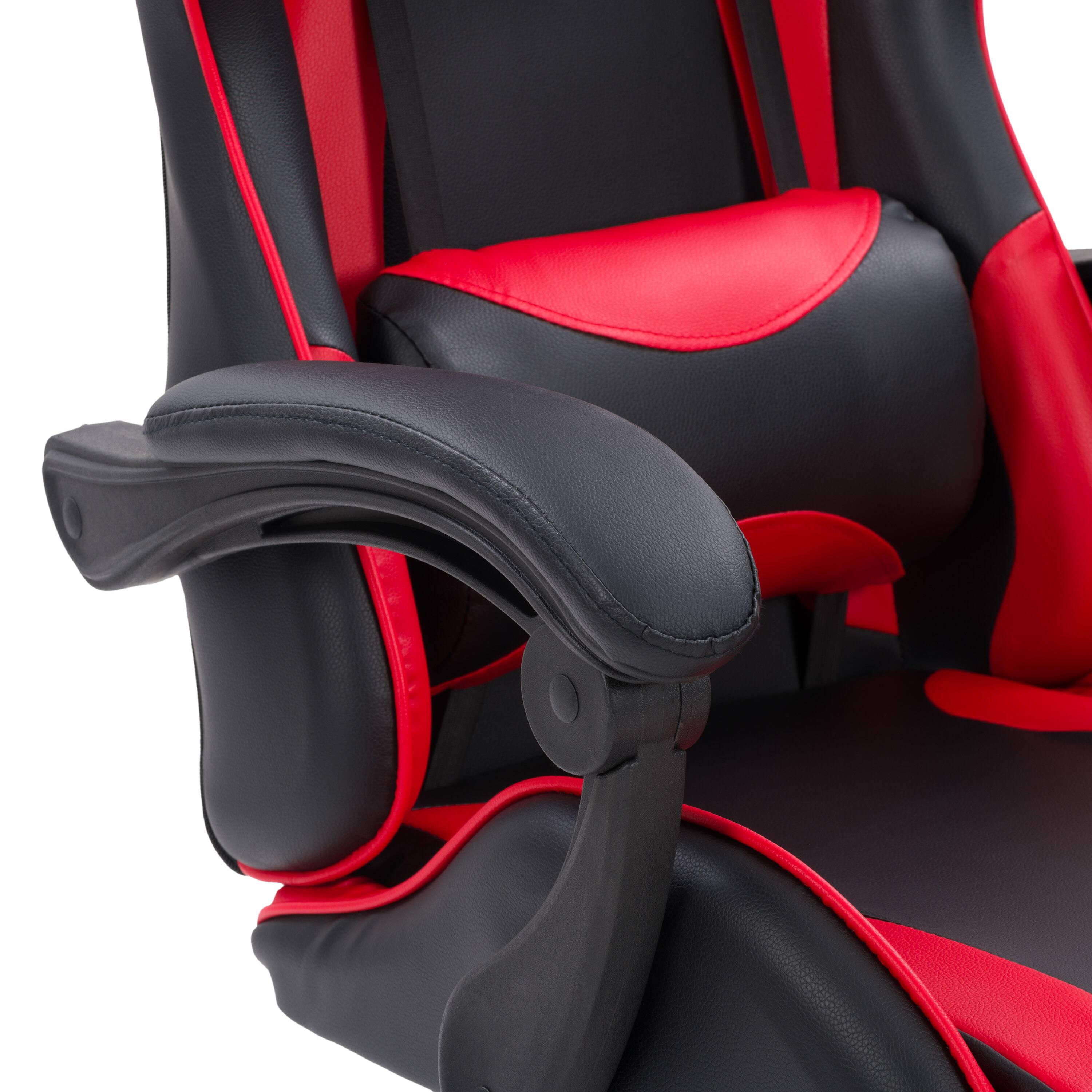 Alt View 17. CorLiving - Ravagers Gaming Chair - Black and Red.