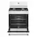 Angle. Whirlpool - 5.1 Cu. Ft. Freestanding Gas Range with Broiler Drawer - White.