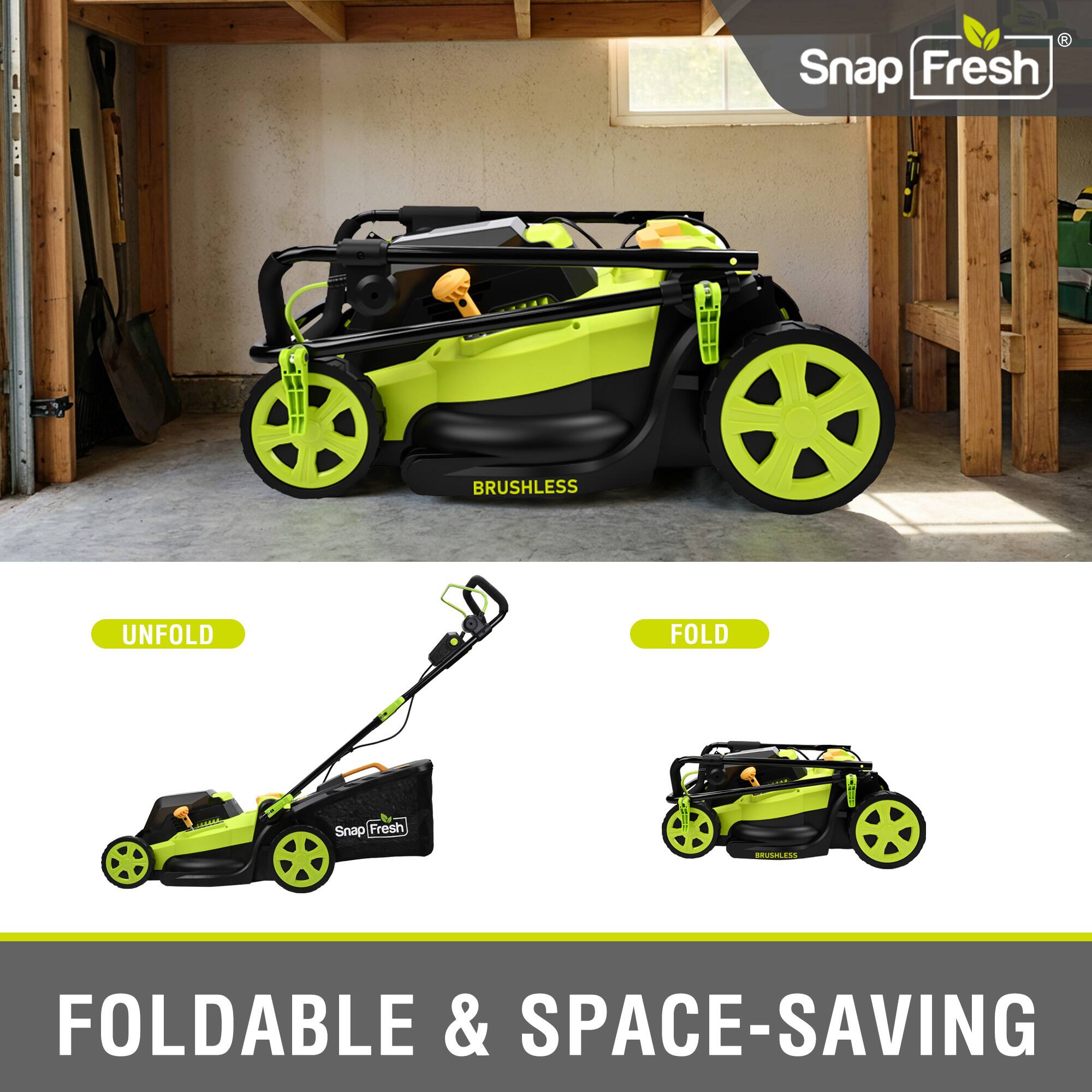 Snap Fresh BRUSHLESS UNFOLD FOLD Snap Fresh

FOLDABLE & SPACE-SAVING