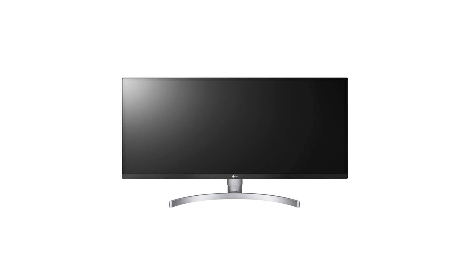 Back. LG - LG 34" Class 21:9 UltraWide Full HD IPS LED Monitor with HDR 10 (34" Diagonal) + Cleaning Kit + 1 Year Extended Warranty.