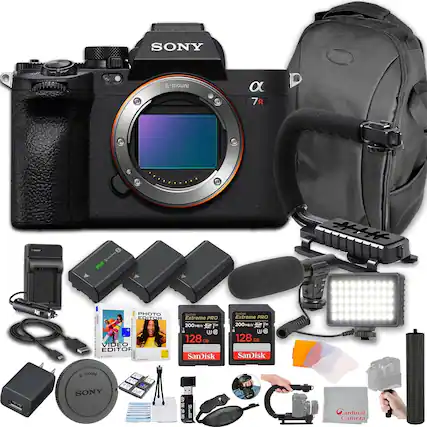 SONY E-mount α7R IV
PHOTO EDITOR VIDEO EDITOR
SanDisk Extreme PRO 200 MB/s 128 GB
SanDisk Extreme PRO 200 MB/s 128 GB
Cardinal Camera