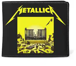 PopMarket - Metallica - Rocksax - Metallica - M72 Logo - Wallet with Coin Pocket (Black) - Multicolor