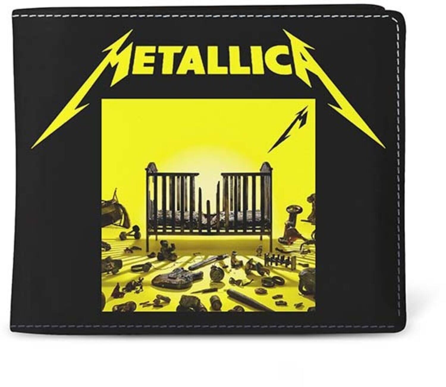 PopMarket - Metallica - Rocksax - Metallica - M72 Logo - Wallet with Coin Pocket (Black) - Multicolor