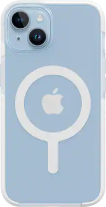 Front. BodyGuardz - BodyGuardz Ace Pro with MagSafe Clear Case - iPhone 14/13 - Clear.