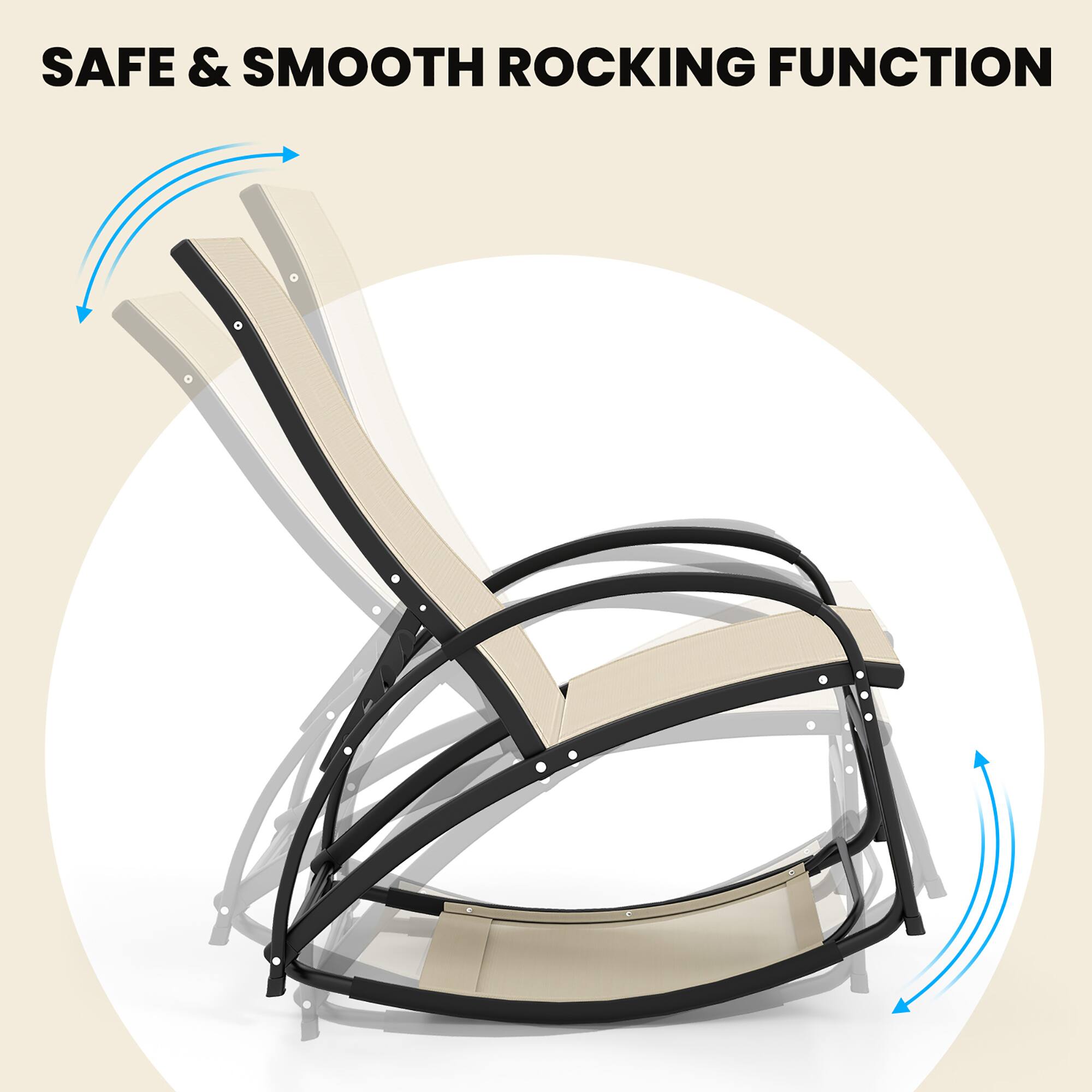 SAFE & SMOOTH ROCKING FUNCTION