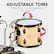 ADJUSTABLE TOMS
Easily adjust the tom drum suspension angle and height.
