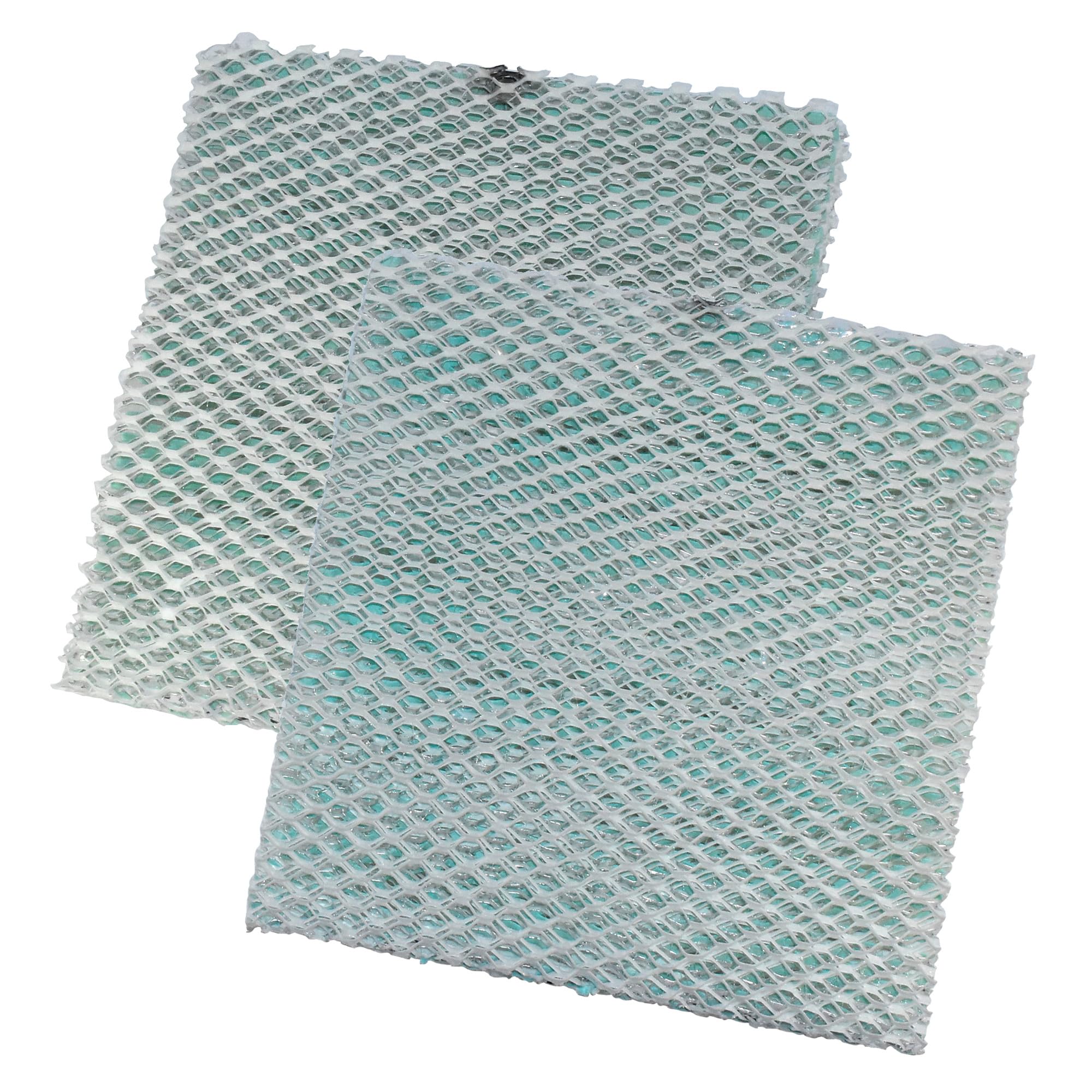 Front. HQRP - 2-Pack Humidifier Wick Filter Pads Replacement for Aprilaire 10, Honeywell HC22P, Lennox WB212.
