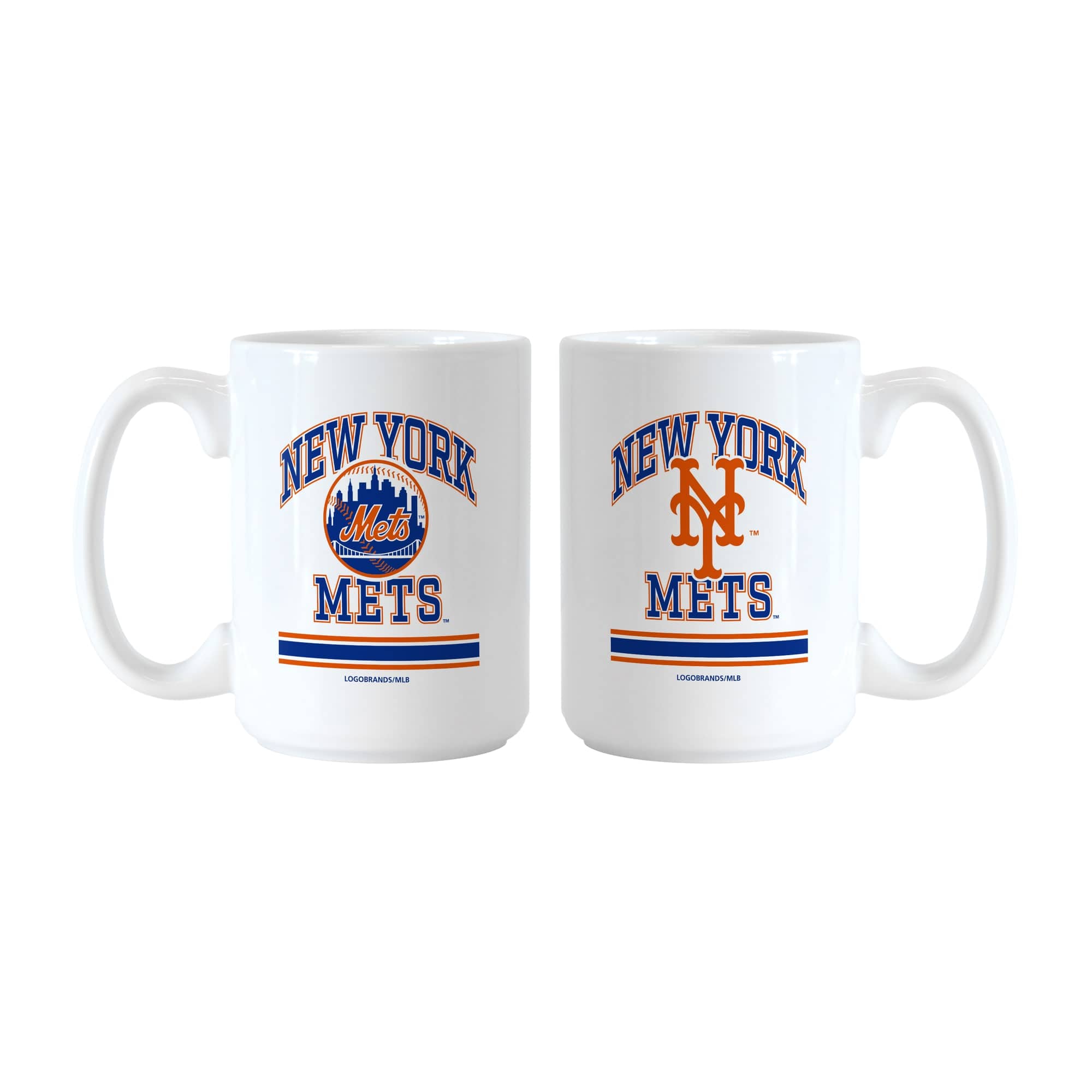 Logo Brands - 15oz. Current & Throwback Mug Set - Multicolor