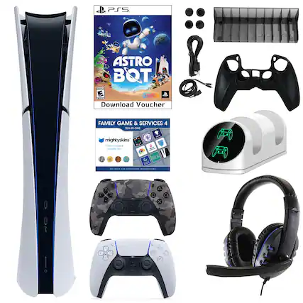 PS5 ASTRO BOT - asb ...- . TinbIo. Download Voucher FAMILY GAME & SERVICES 4 TENHN-ONS - mightyskins Care Console & a Controller SAin - c KIDS L AR ... .... : RENEEION ecide.o.s