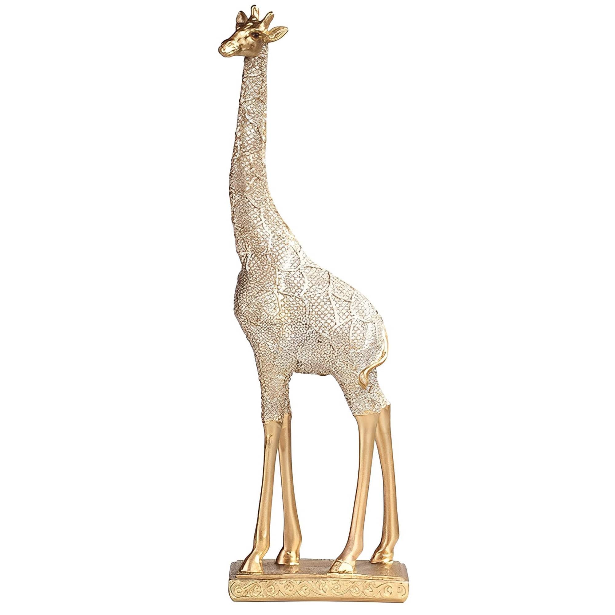 FC Design - 14.25"H Giraffe Figurine in Finish Computer Desk Tabletop Home Decor Gift - Multi-Color