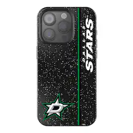 Keyscaper - NHL - Dallas Stars Sidebar Bling iPhone Case - 15 - Black