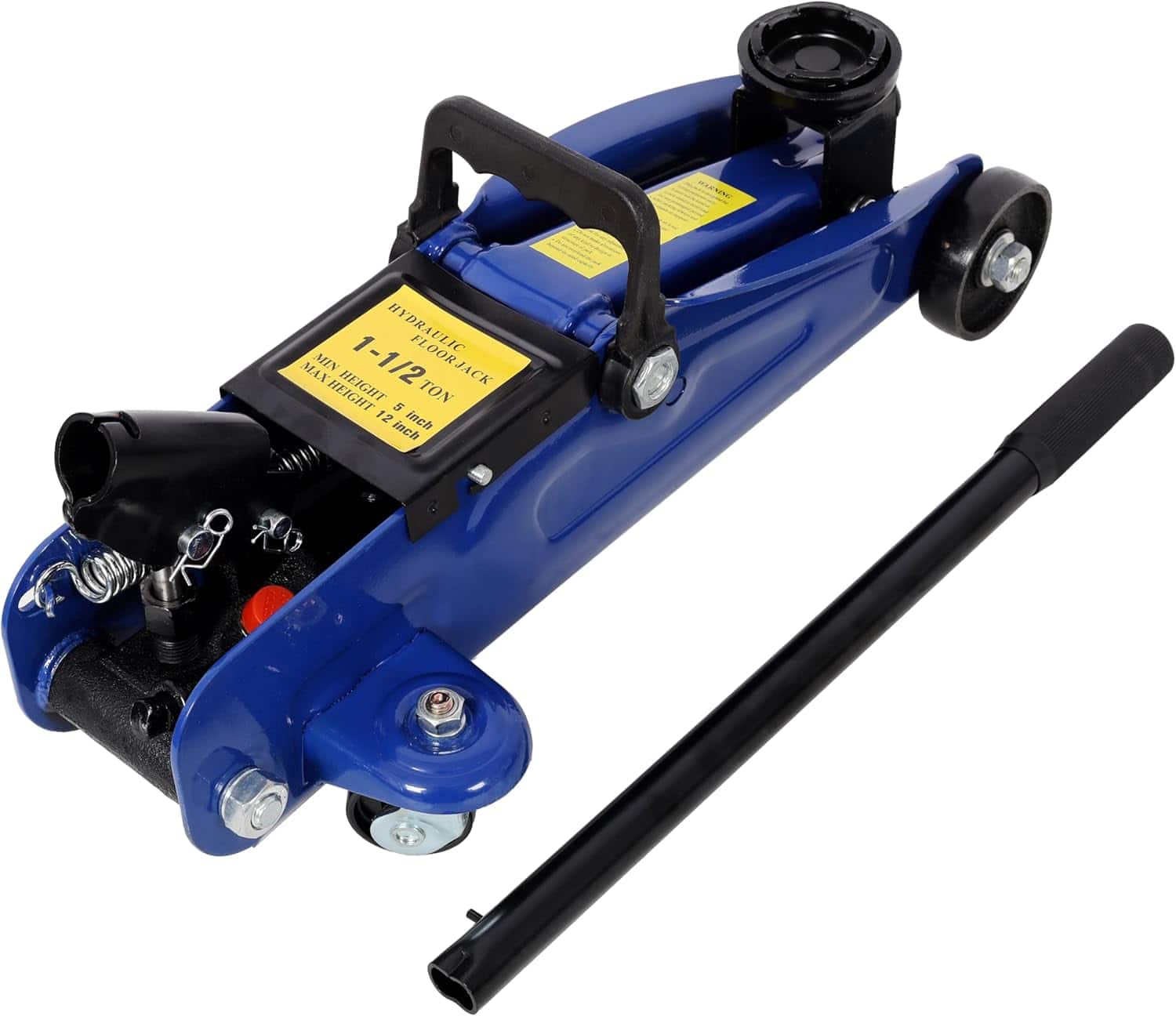 "MOOSOO - 1.5 Ton Low Profile Hydraulic Trolle,Steel Racing Floor Jack,Lifting Range 5""-11.8"" - Blue" price history on PriceWatchPro