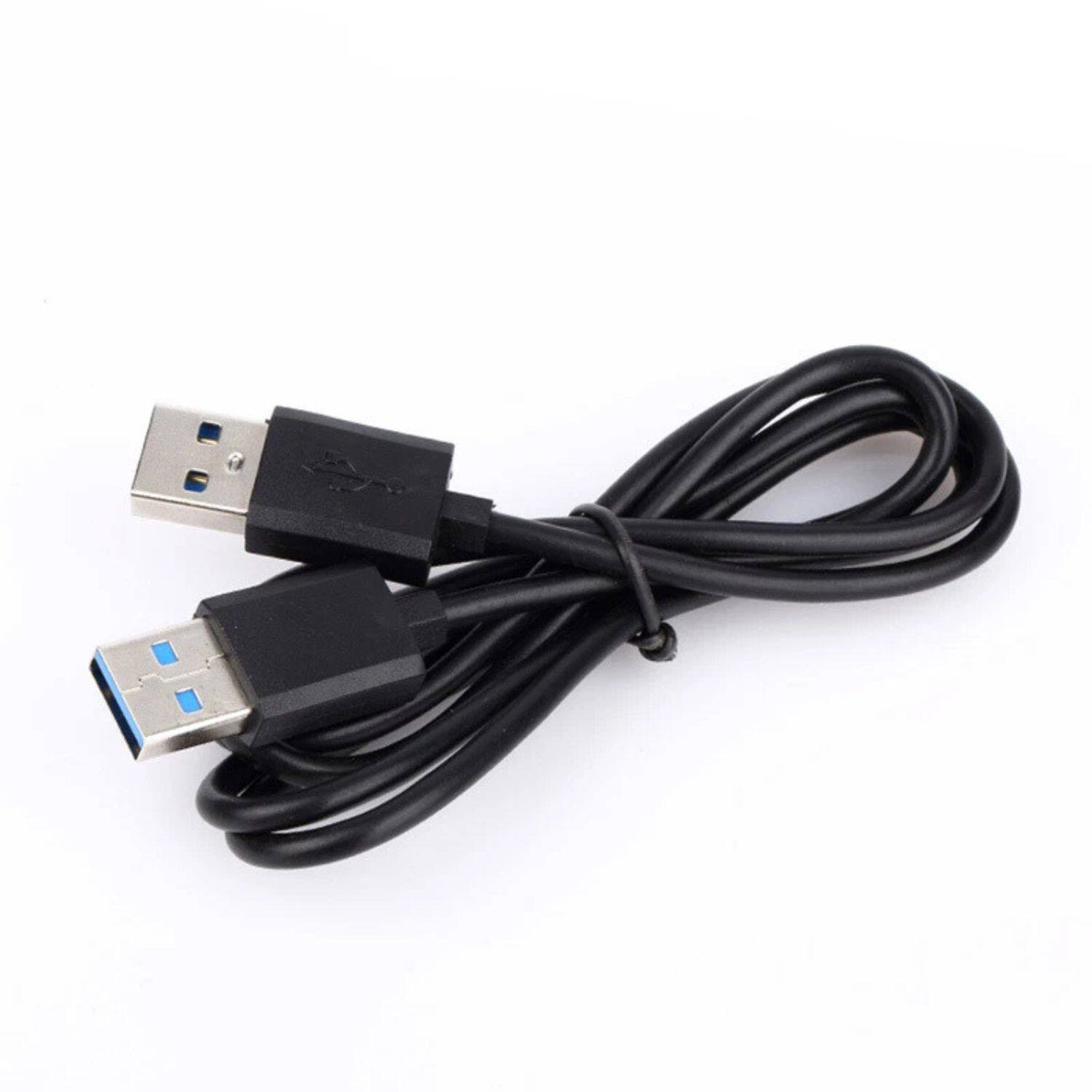 Front. Home Collection - USB 3.0 A Male to A Male Cable – SuperSpeed 5Gbps Data Transfer, Heavy-Duty Metal 3 ft.