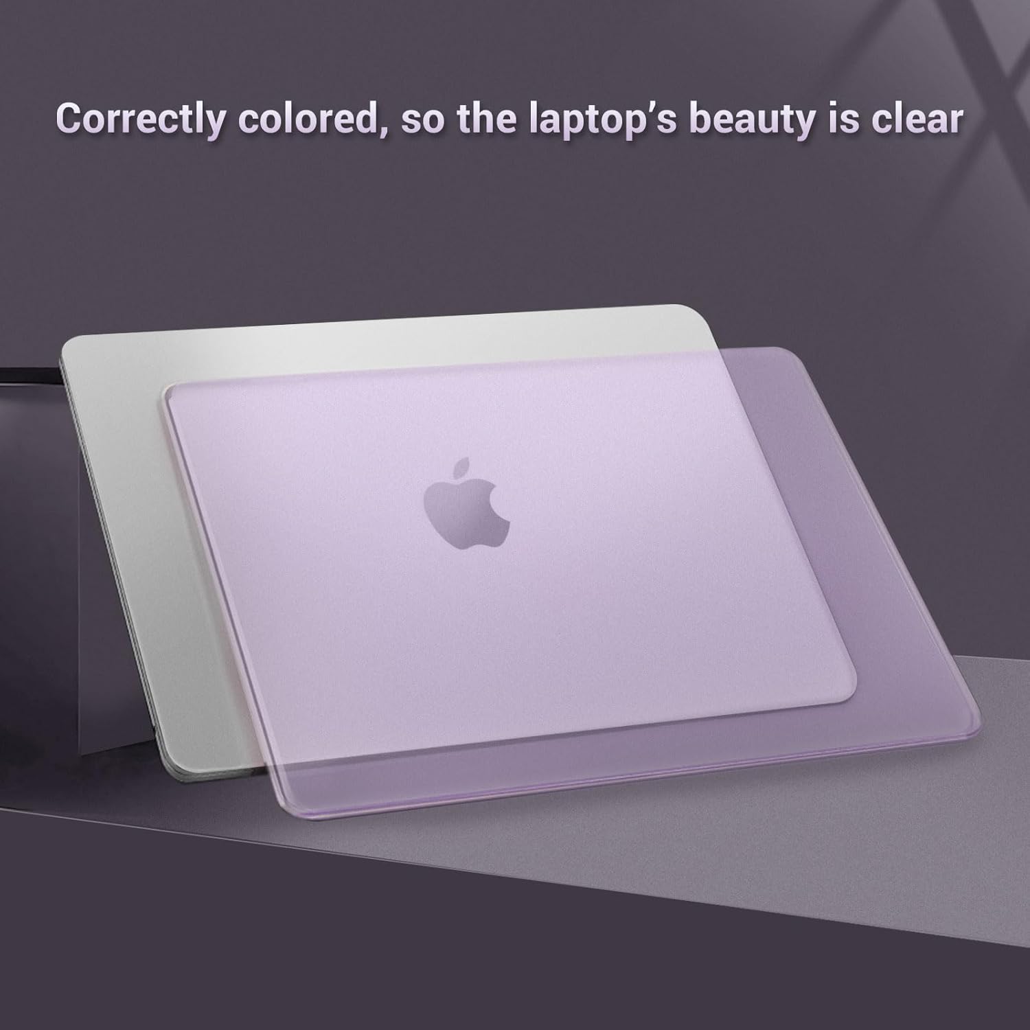 Correctly colored, so the laptop's beauty is clear
