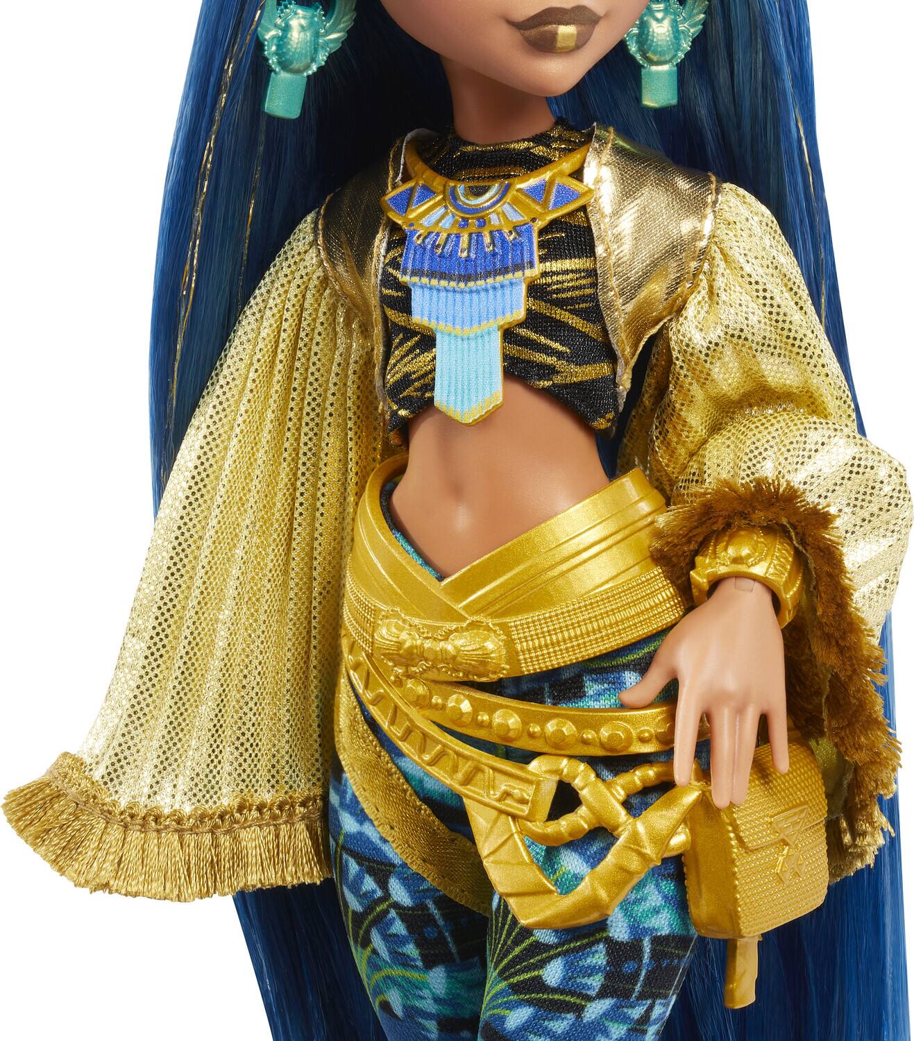 Alt View 2. Mattel - Mattel - Monster High Monster Fest Cleo De Nile Fashion Doll with Festival Outfit - Mattel.