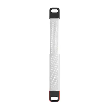 Front. Cuisipro - Surface Glide Technology Dual Grater, Coarse and Fine - Black.