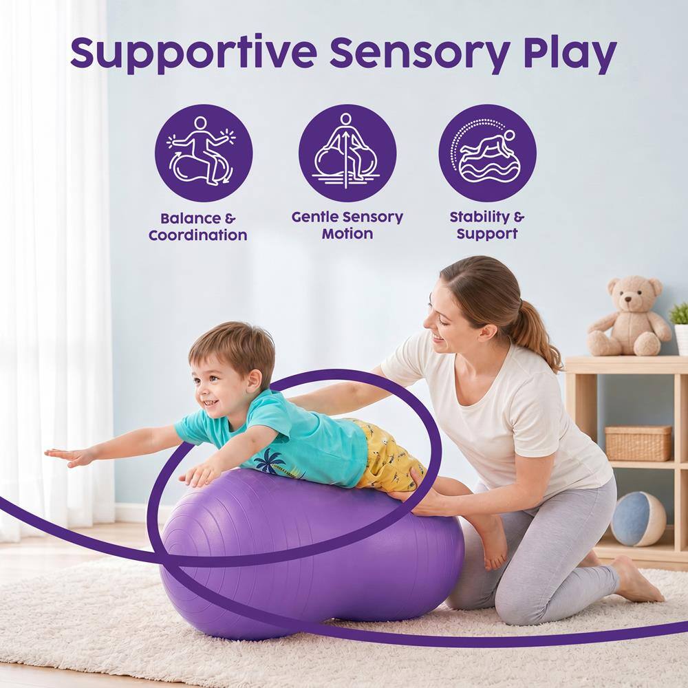Supportive Sensory Play  
Balance & Coordination  
Gentle Sensory Motion  
Stability & Support