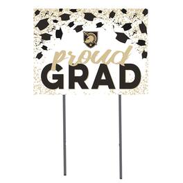 Jardine - Army Black Knights 18'' x 24'' Grad Yard Sign - White