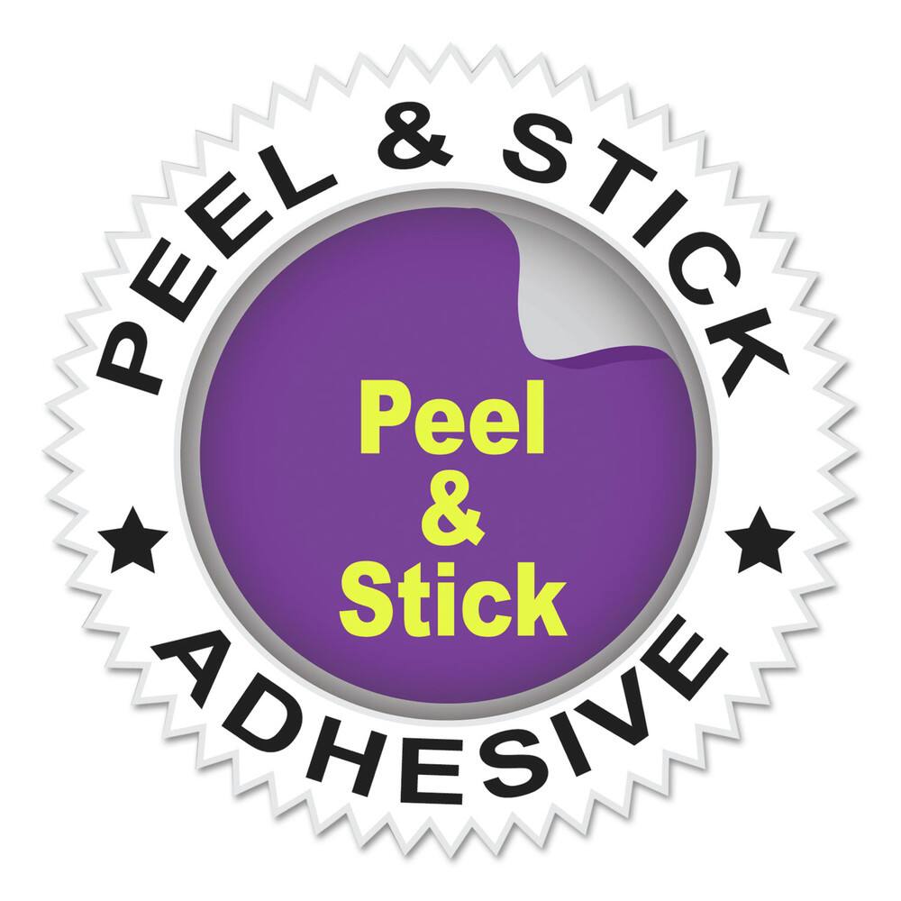 PEEL & STICK  
Peel & Stick  
ADHESIVE