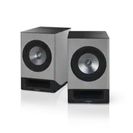Technics - Premium Class Hi-Res 200W Wireless Bookshelf Networking Speakers - Silky Grey