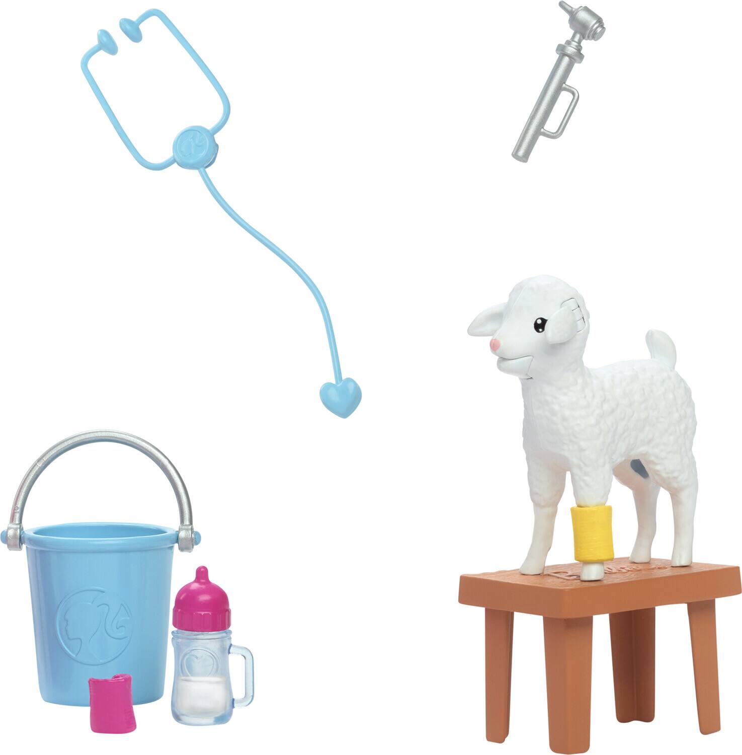 Mattel Barbie Careers Farm Veterinarian Doll Accessories, 65th