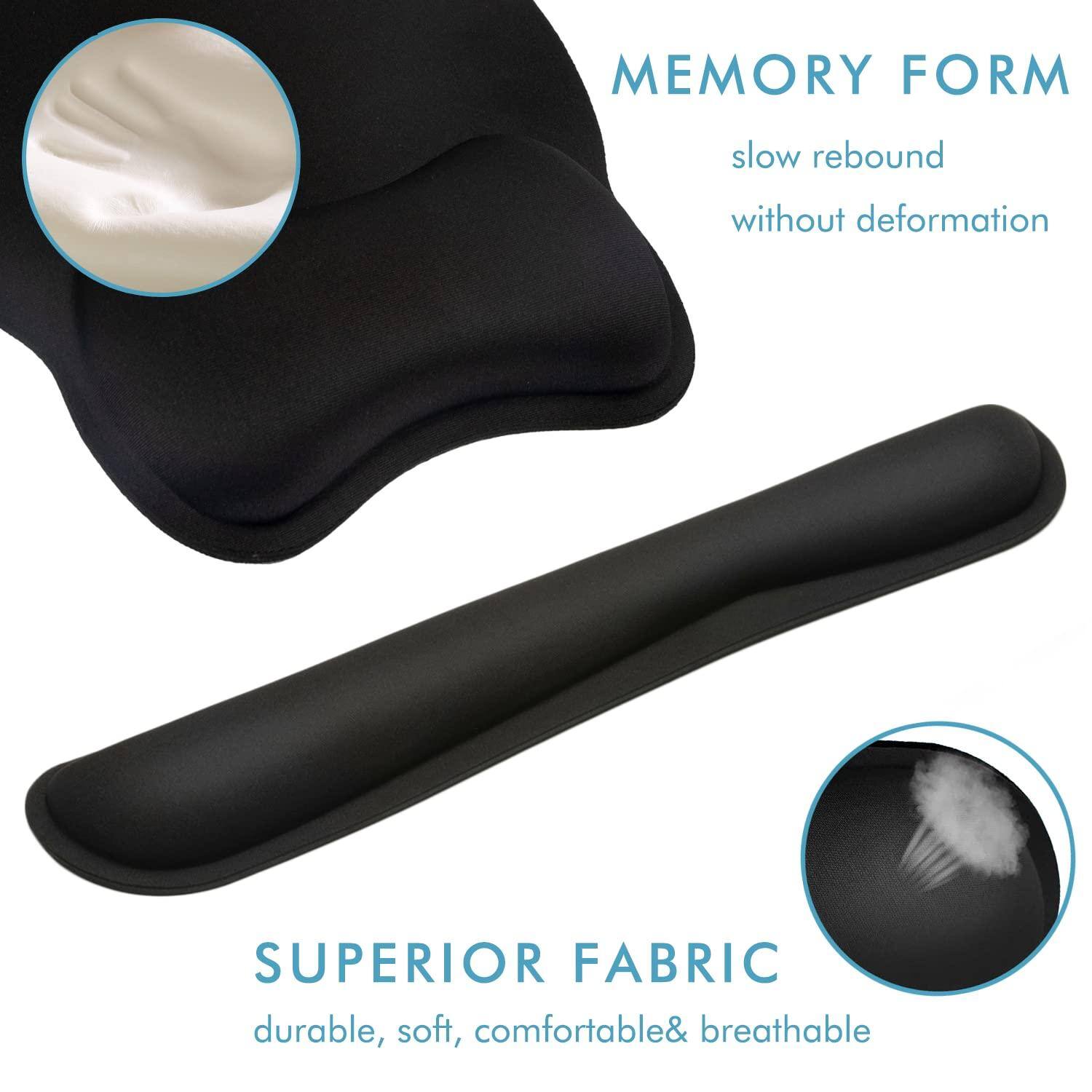 MEMORY FORM  
slow rebound  
without deformation  

SUPERIOR FABRIC  
durable, soft, comfortable & breathable