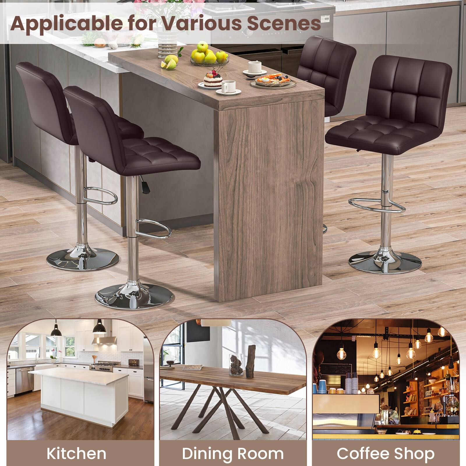 Applicable for Various Scenes - Kitchen - Dining Room - Coffee Shop