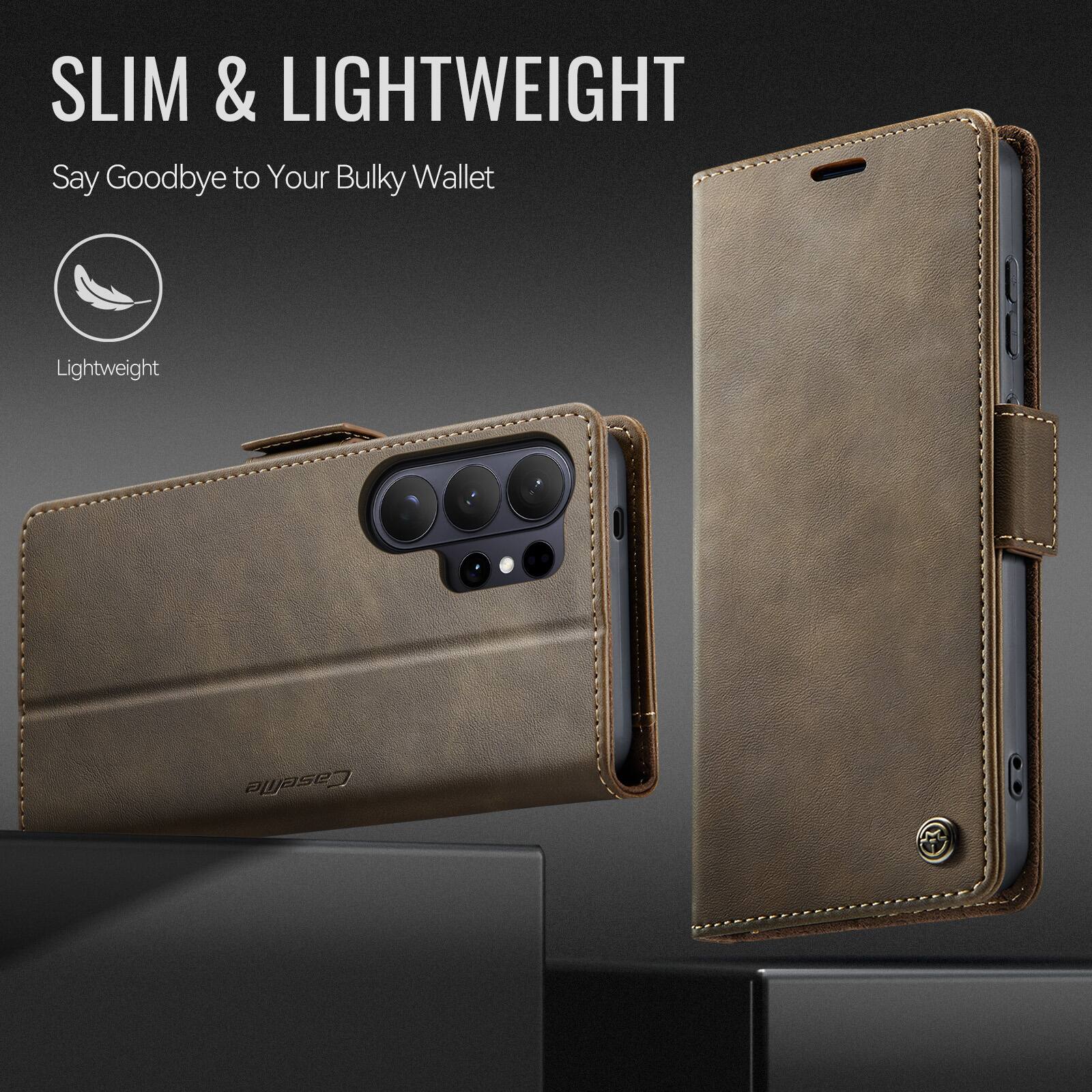 SLIM & LIGHTWEIGHT  
Say Goodbye to Your Bulky Wallet  

Lightweight