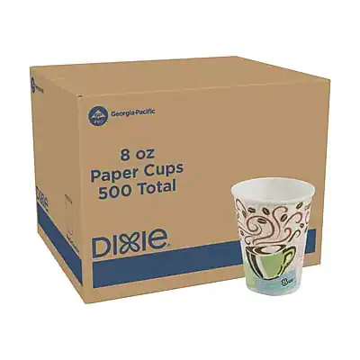 Georgia-Pacific
8 oz Paper Cups
500 Total
Dixie