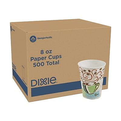 Georgia-Pacific  
8 oz Paper Cups  
500 Total  
Dixie