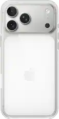 Front. Apple - iPhone 17 Pro Max Case with MagSafe - Clear.