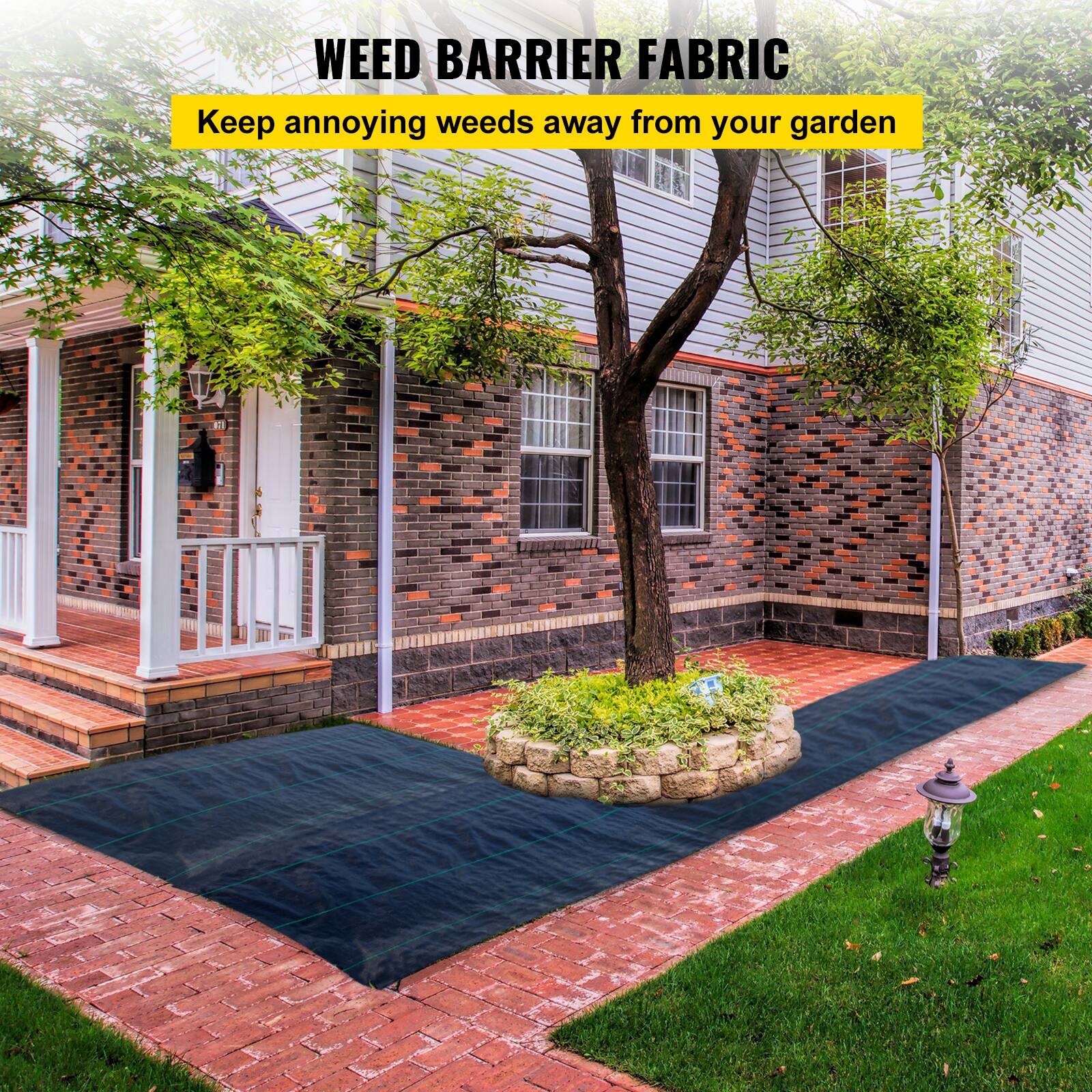 WEED BARRIER FABRIC
Keep annoying weeds away from your garden