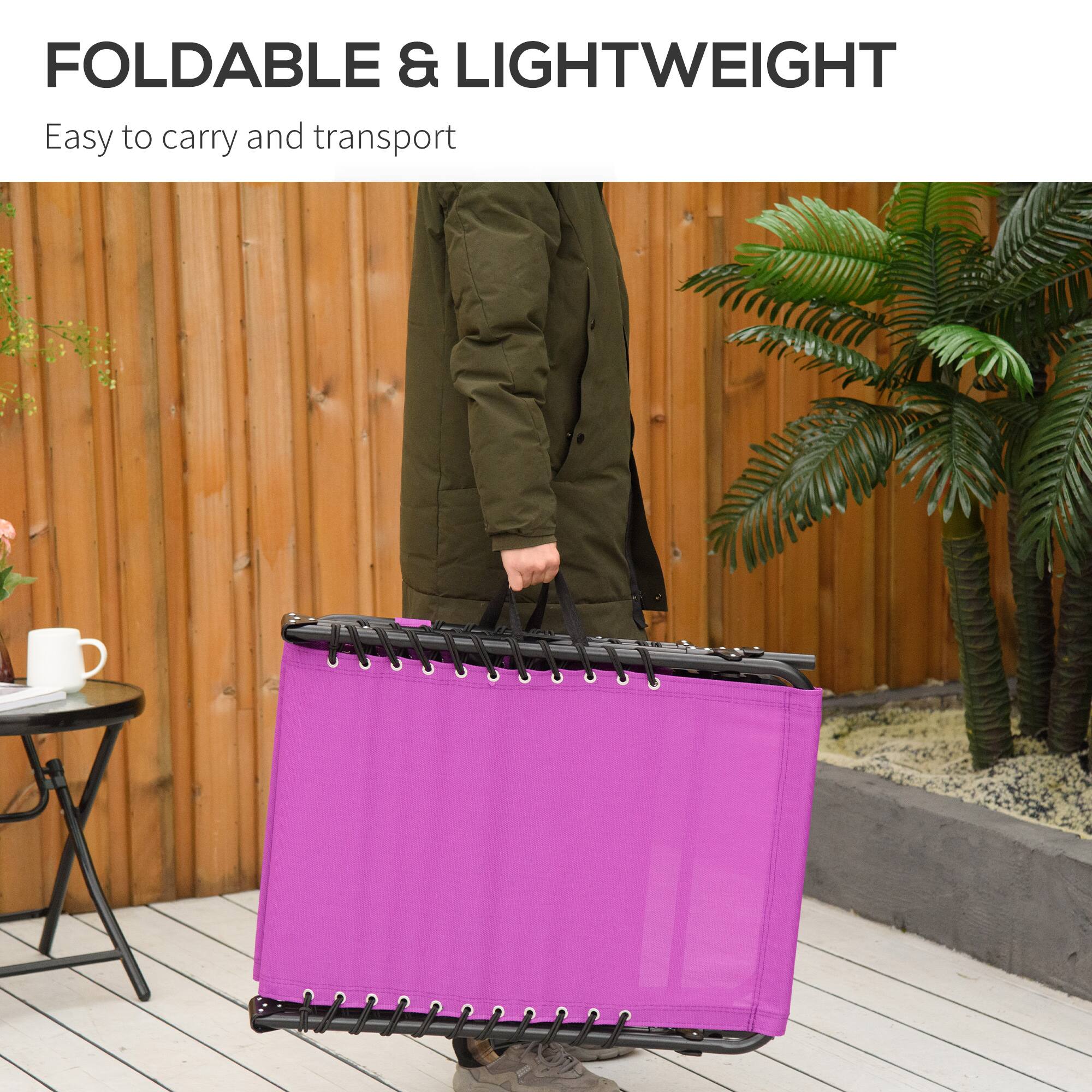 FOLDABLE & LIGHTWEIGHT
Easy to carry and transport