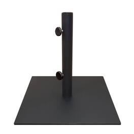 Mondawe - 35lb Steel Umbrella Base Fits up to a 1.63” dia. Pole - Black
