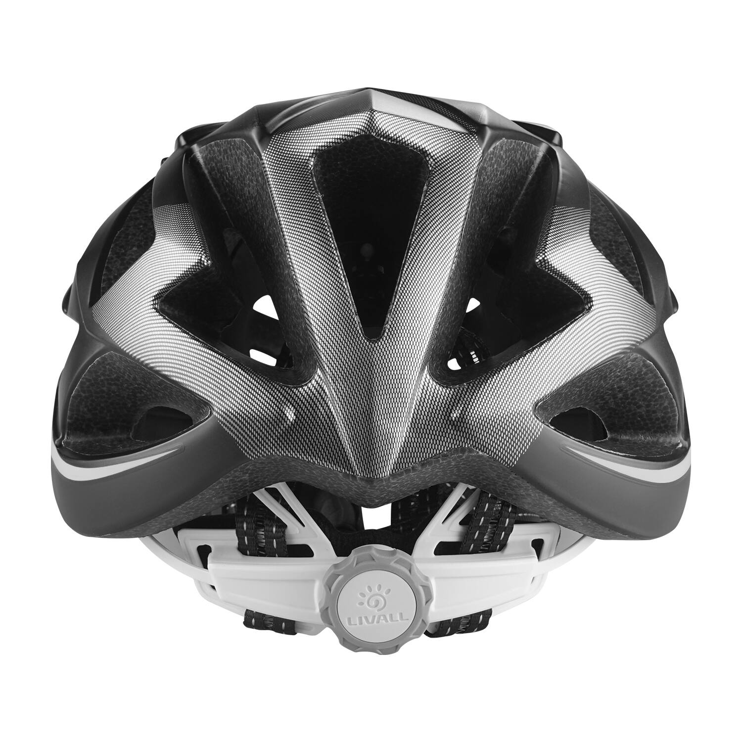Alt View 5. LIVALL - LIVALL smart road bike helmet BH62 NEO - Black&White.