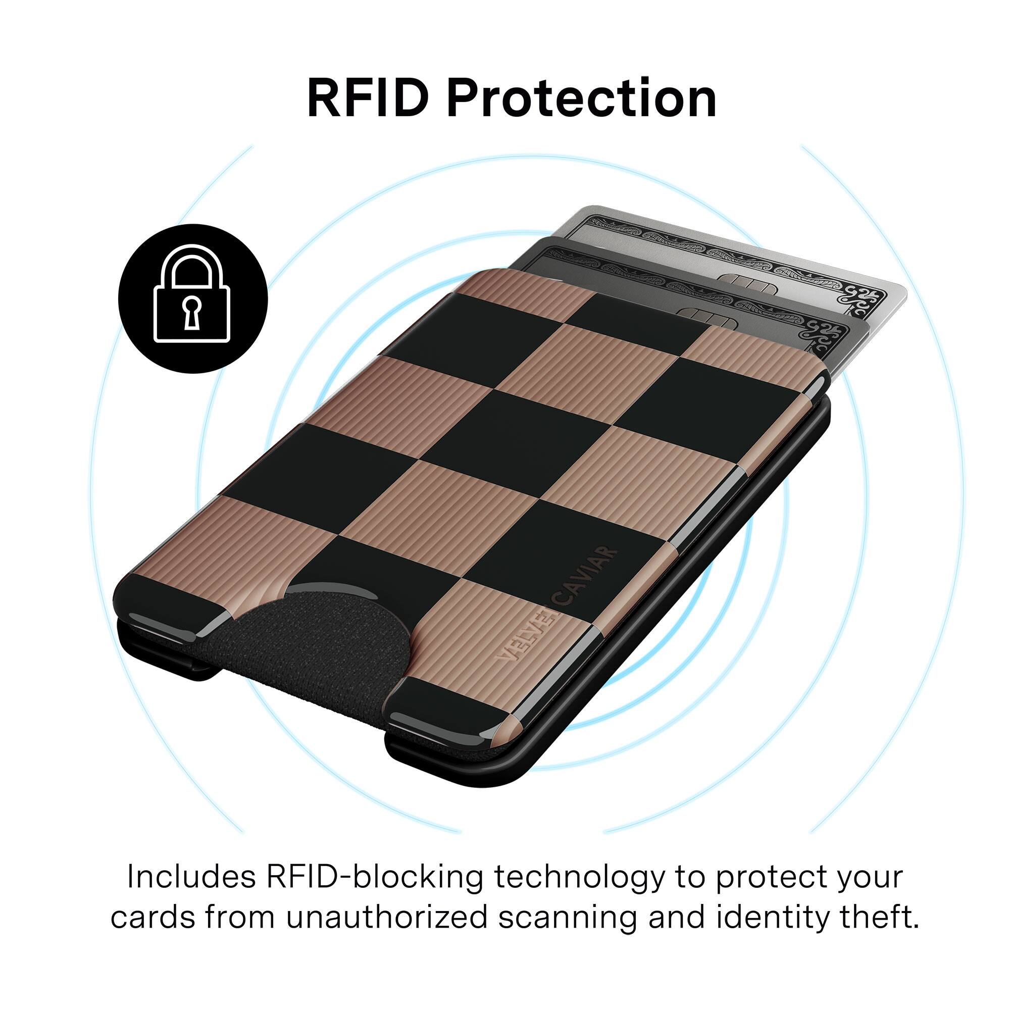 RFID Protection

Includes RFID-blocking technology to protect your cards from unauthorized scanning and identity theft.